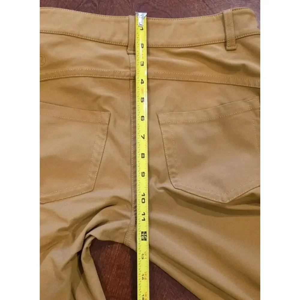 Lululemon Warpstreme City Sleek Burnt Orange 5 Pocket 7/8 Pant Size 6 LW5CZIS